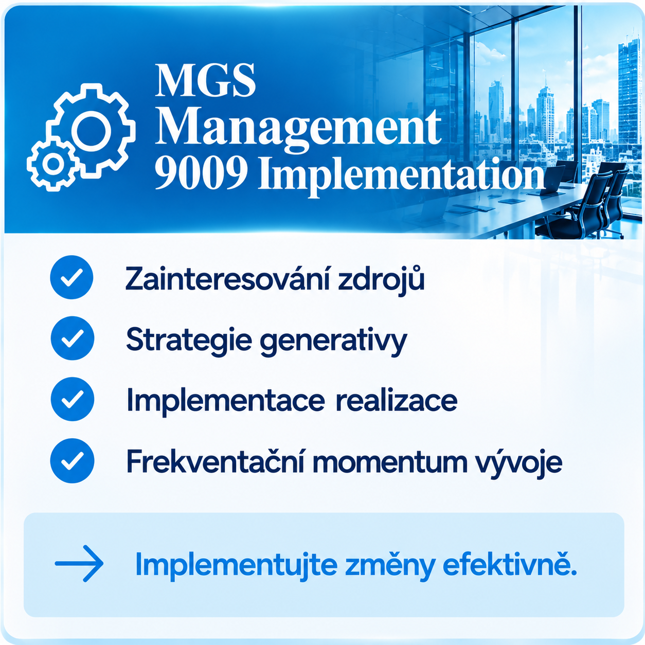 MGS Management 9009 Implementation